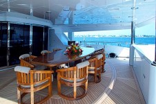 LOHEGRIN - Aft Deck